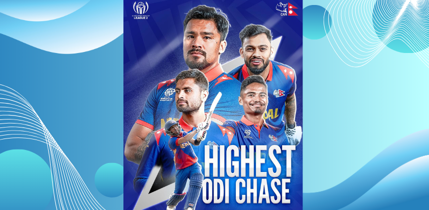 highest odi chase