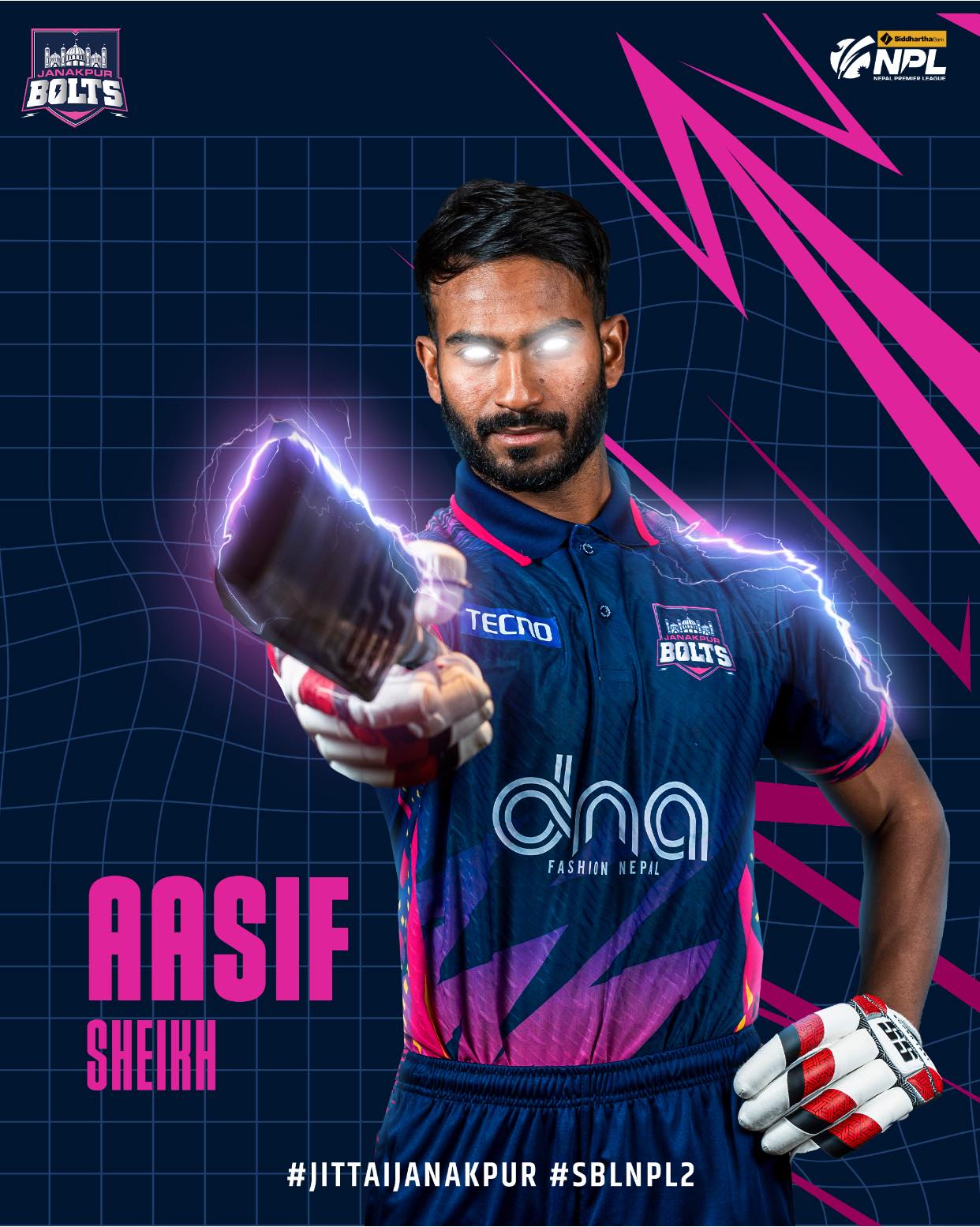 ⚡ Janakpur Bolts’ Core Squad Returns for NPL 2025